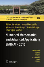 Numerical Mathematics And Advanced Applications Enumath 2015 1st Edition Blent Karaszen