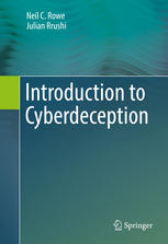 Introduction To Cyberdeception 1st Edition Neil C Rowe Julian Rrushi Auth