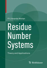 Residue Number Systems Theory And Applications 1st Edition Pv Ananda Mohan Auth