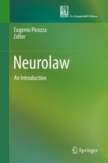 Neurolaw An Introduction 1st Edition Eugenio Picozza Eds