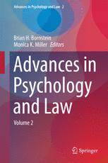 Advances In Psychology And Law Volume 2 1st Edition Brian H Bornstein