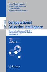Computational Collective Intelligence 8th International Conference Iccci 2016 Halkidiki Greece September 2830 2016 Proceedings Part Ii 1st Edition Ngoc Thanh Nguyen