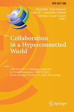 Collaboration In A Hyperconnected World 17th Ifip Wg 55 Working Conference On Virtual Enterprises Prove 2016 Porto Portugal October 35 2016 Proceedings 1st Edition Hamideh Afsarmanesh
