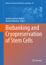 Biobanking And Cryopreservation Of Stem Cells 1st Edition Feridoun Karimibusheri