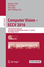 Computer Vision Eccv 2016 14th European Conference Amsterdam The Netherlands October 1114 2016 Proceedings Part Vi 1st Edition Bastian Leibe