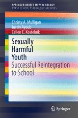 Sexually Harmful Youth Successful Reintegration To School 1st Edition Christy A Mulligan