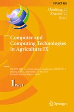 Computer And Computing Technologies In Agriculture Ix 9th Ifip Wg 514 International Conference Ccta 2015 Beijing China September 2730 2015 Revised Selected Papers Part I 1st Edition Daoliang Li