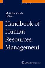 Handbook Of Human Resources Management 1st Edition Matthias Zeuch Eds