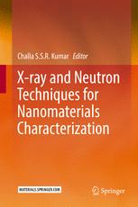 Xray And Neutron Techniques For Nanomaterials Characterization Challa Ssr Kumar Eds