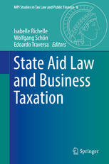 State Aid Law And Business Taxation 1st Edition Isabelle Richelle