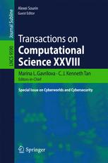 Transactions On Computational Science Xxviii Special Issue On Cyberworlds And Cybersecurity 1st Edition Marina L Gavrilova