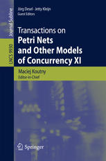 Transactions On Petri Nets And Other Models Of Concurrency Xi 1st Edition Maciej Koutny