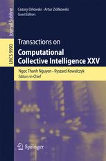 Transactions On Computational Collective Intelligence Xxv 1st Edition Ngoc Thanh Nguyen