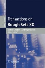 Transactions On Rough Sets Xx 1st Edition James F Peters Andrzej Skowron Eds