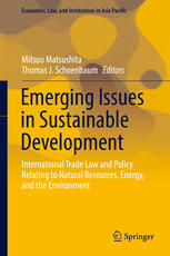 Emerging Issues In Sustainable Development 1st Edition Mitsuo Matsushita