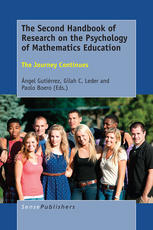 The Second Handbook Of Research On The Psychology Of Mathematics Education The Journey Continues Ngel Gutirrez