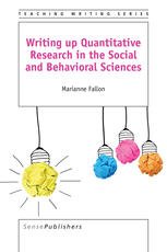 Writing Up Quantitative Research In The Social And Behavioral Sciences Marianne Fallon Auth