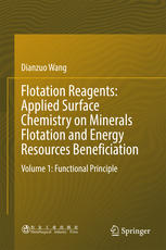 Flotation Reagents Applied Surface Chemistry On Minerals Flotation And Energy Resources Beneficiation Volume 1 Functional Principle 1st Edition Dianzuo Wang Auth