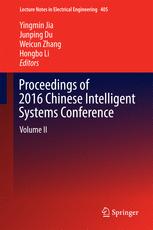Proceedings Of 2016 Chinese Intelligent Systems Conference Volume Ii 1st Edition Yingmin Jia