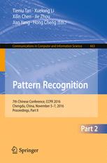 Pattern Recognition 7th Chinese Conference Ccpr 2016 Chengdu China November 57 2016 Proceedings Part Ii 1st Edition Tieniu Tan