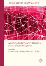 Nordic Administrative Reforms Lessons For Public Management 1st Edition Carsten Greve