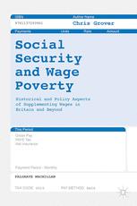Social Security And Wage Poverty Historical And Policy Aspects Of Supplementing Wages In Britain And Beyond Chris Grover Auth