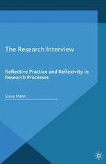 The Research Interview Reflective Practice And Reflexivity In Research Processes 1st Edition Steve Mann Auth
