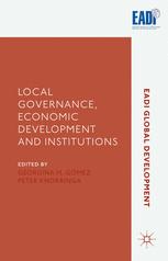 Local Governance Economic Development And Institutions Georgina M Gmez