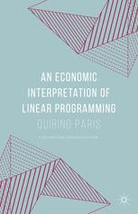 An Economic Interpretation Of Linear Programming 1st Edition Quirino Paris Auth