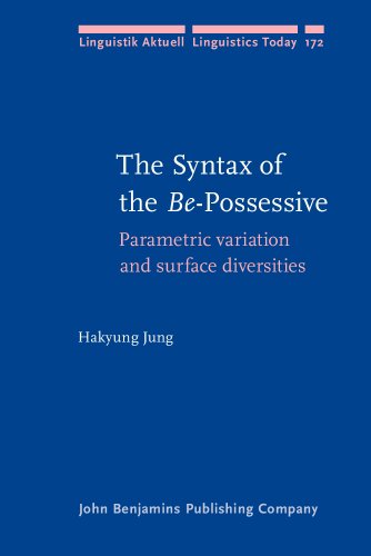 The Syntax Of The Bepossessive Parametric Variation And Surface Diversities Hakyung Jung