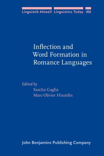 Inflection And Word Formation In Romance Languages Sascha Gaglia