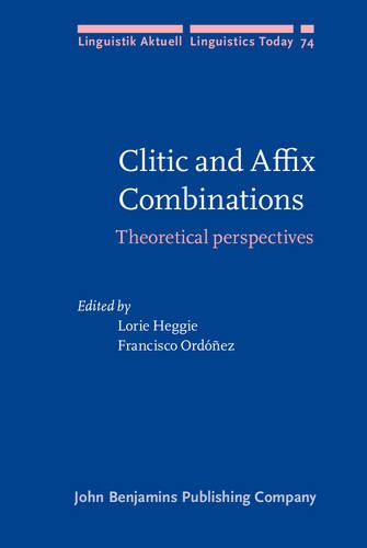 Clitic And Affix Combinations Theoretical Perspectives Lorie Heggie