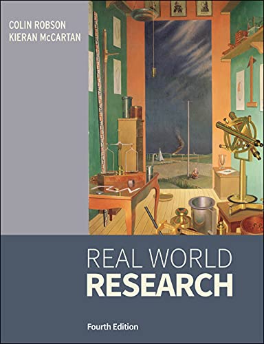Real World Research 4th Edition Colin Robson Kieran Mccartan