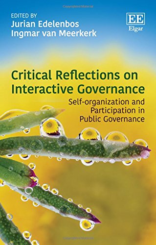 Critical Reflections On Interactive Governance Jurian Edelenbos