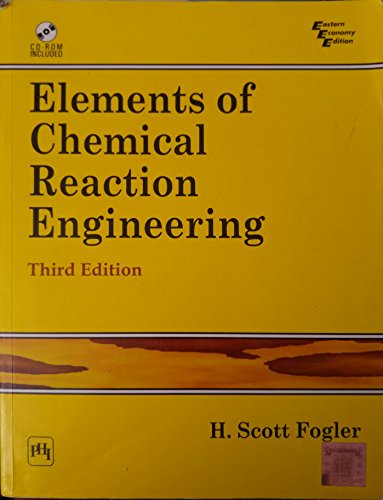 Element Of Chemical Reaction Engineerign Hscott Fogler
