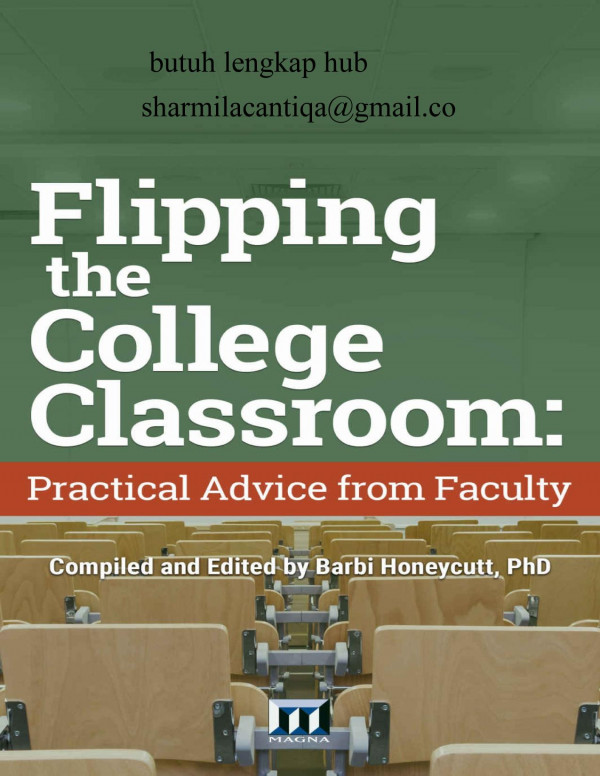 Flipping The College Classroom Practical Advice From Faculty Barbi Honeycutt
