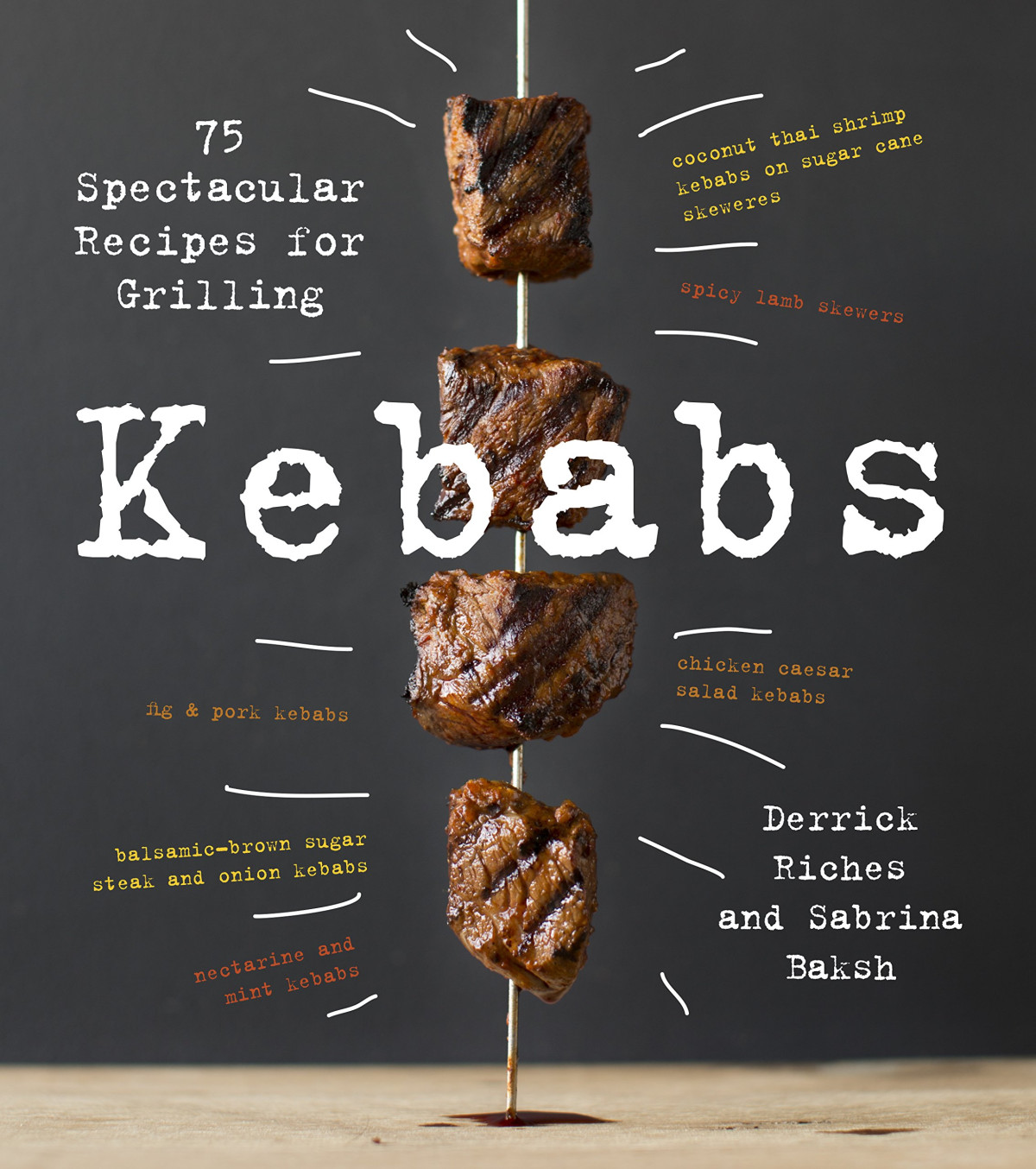 Kebabs 75 Recipes For Grilling Sabrina Baksh Derrick Riches