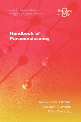 Handbook Of Paraconsistency J Y Beziau W Carnielli D M Gabbay