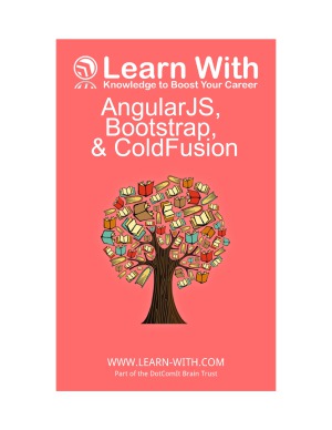 Learn With Angularjs Bootstrap And Coldfusion Jeffry Houser