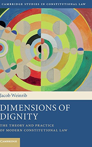 Dimensions Of Dignity The Theory And Practice Of Modern Constitutional Law Jacob Weinrib