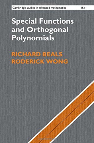 Special Functions And Orthogonal Polynomials 2nd Edition Richard Beals