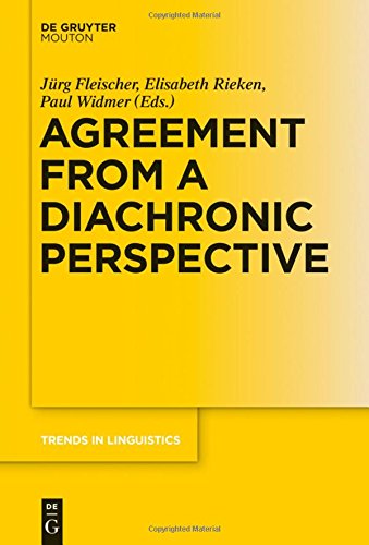 Agreement From A Diachronic Perspective Jrg Fleischer Elisabeth Rieken