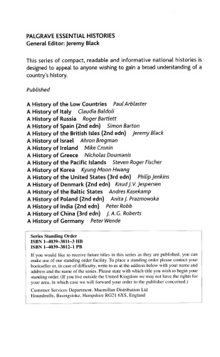 A History Of The Baltic States Andres Kasekamp