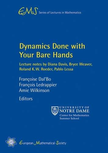 Dynamics Done With Your Bare Hands Lecture Notes By Diana Davis Bryce Weaver Roland K W Roeder And Pablo Lessa Francoise Dalbo