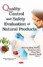 Quality Control And Safety Evaluation Of Natural Products Zhang