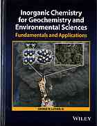 Inorganic Chemistry For Geochemistry And Environmental Sciences Fundamentals And Applications Luther