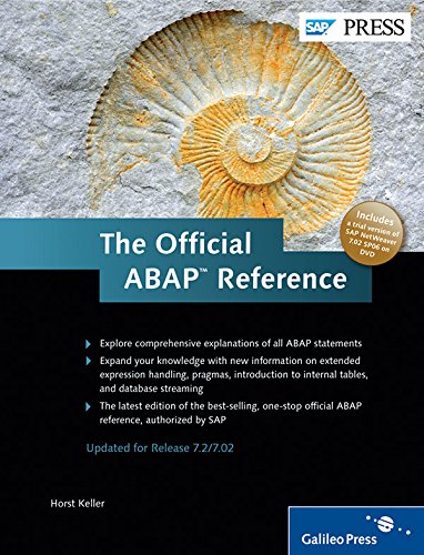 The Official Abap Reference 3rd Ed Keller Horst