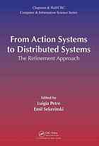 From Action Systems To Distributed Systems The Refinement Approach Petre