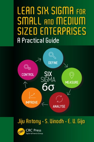 Lean Six Sigma For Small And Medium Sized Enterprises Antony