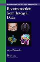 Reconstruction From Integral Data Palamodov Viktor Pavlovich